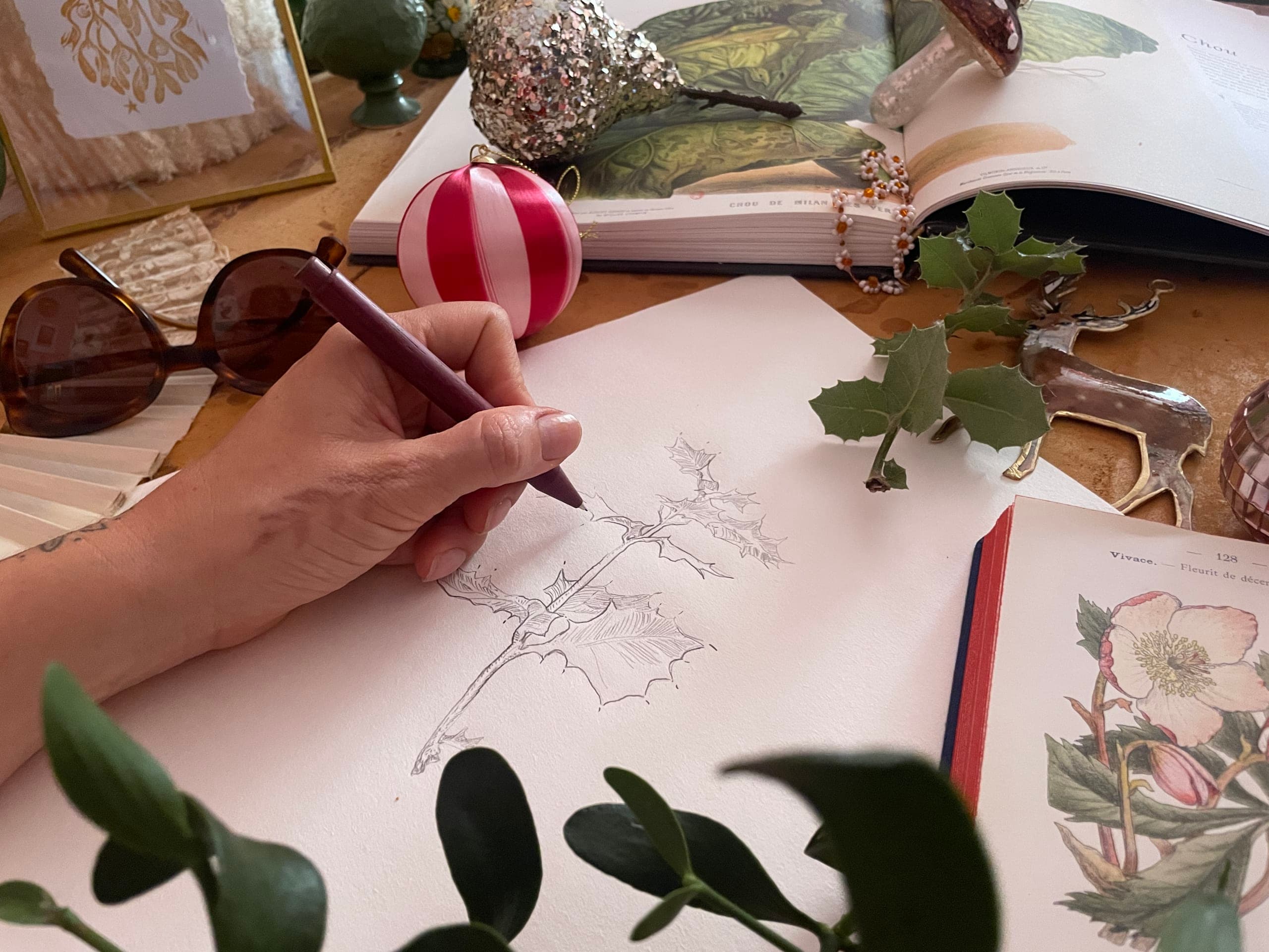 Image de couverture pour l'article Illustrating Christmas in June is hot work